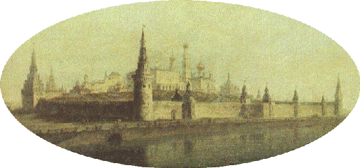 картина Московского Кремля
